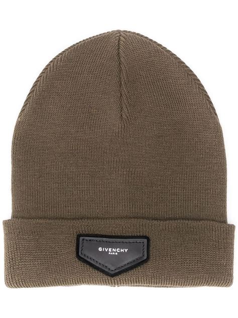 givenchy logo patch beanie|Shop Givenchy Logo Patch Beanie .